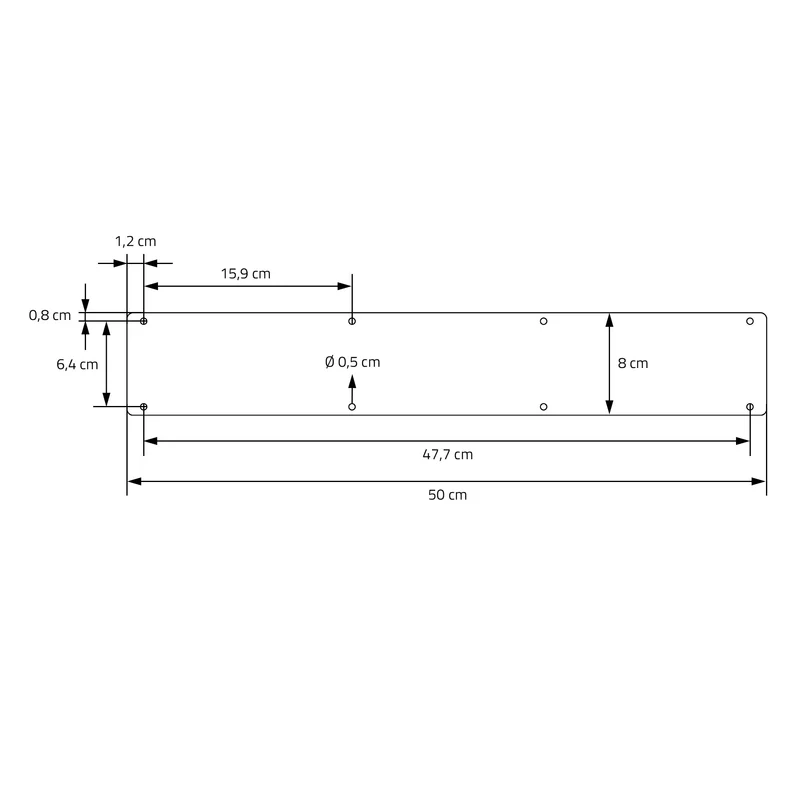 B-Ware Tischbeine Tischgestell 2er Set X-Design 50x72 cm Schwarz aus Stahl ML-Design