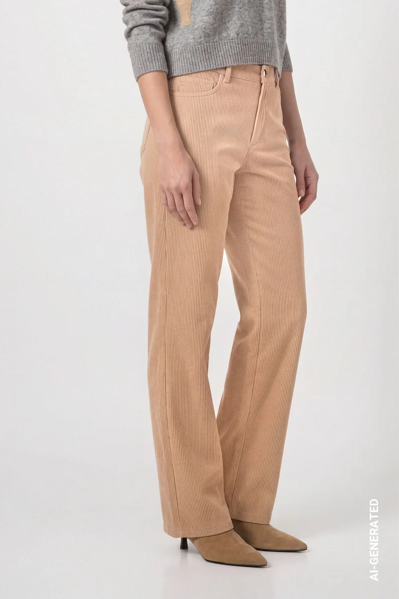 Wide Leg Cord Hose