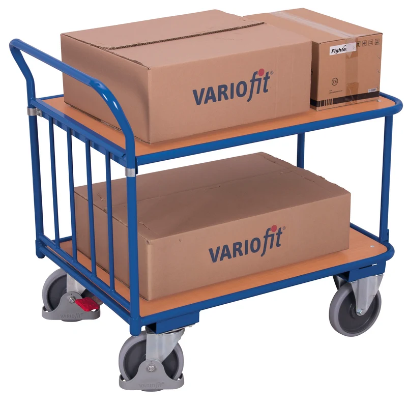 VARIOfit Schiebebügelwagen als Tischwagen
