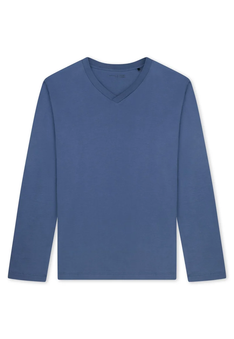 Langarmshirt V-Ausschnitt