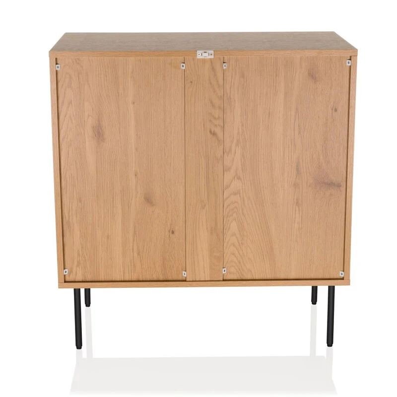B-Ware hjh LIVING Kommode LINNO K Schubladenkommode Sideboard Aufbewahrung modern grau