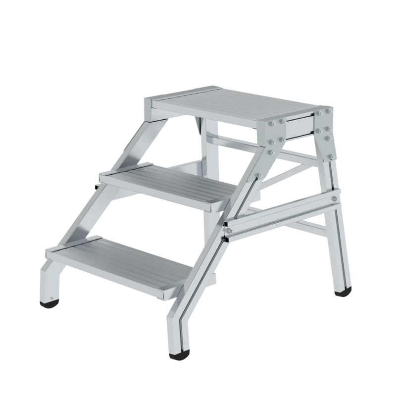 Montagetritt aus Aluminium