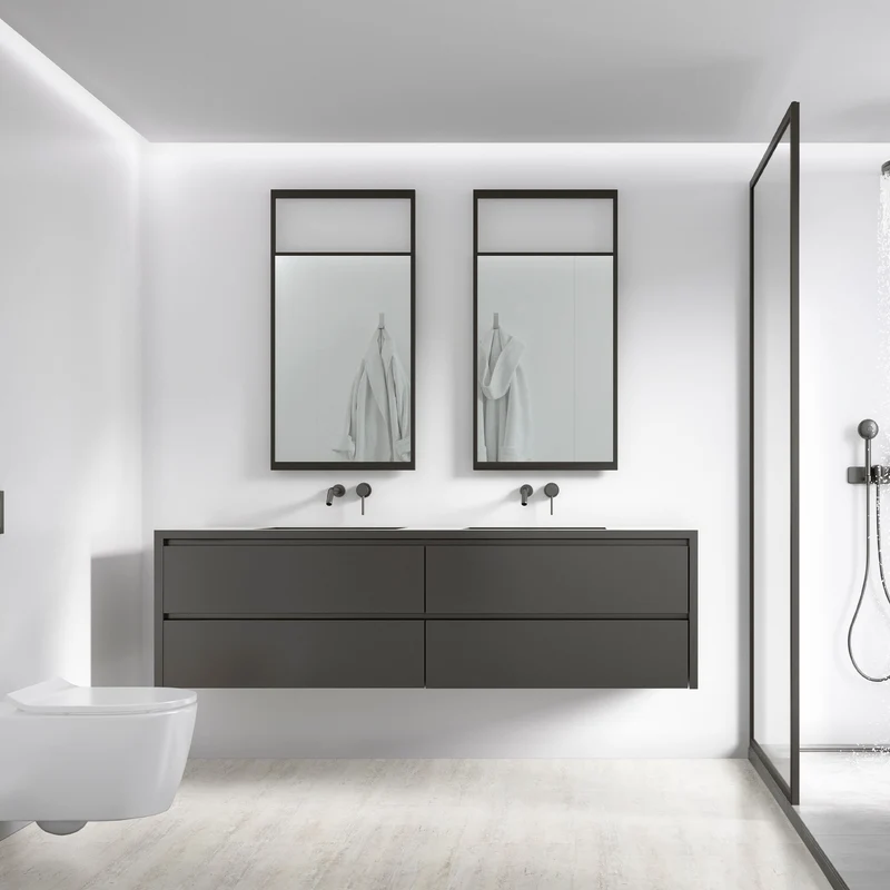 ML-DESIGN | Bodenbelag Vinylboden selbstklebend 61 x 30,5 cm x 2 mm 3,34-16,7m² PVC Grau Betonoptik Klebevinyl Klebefliesen Bodenfliesen
