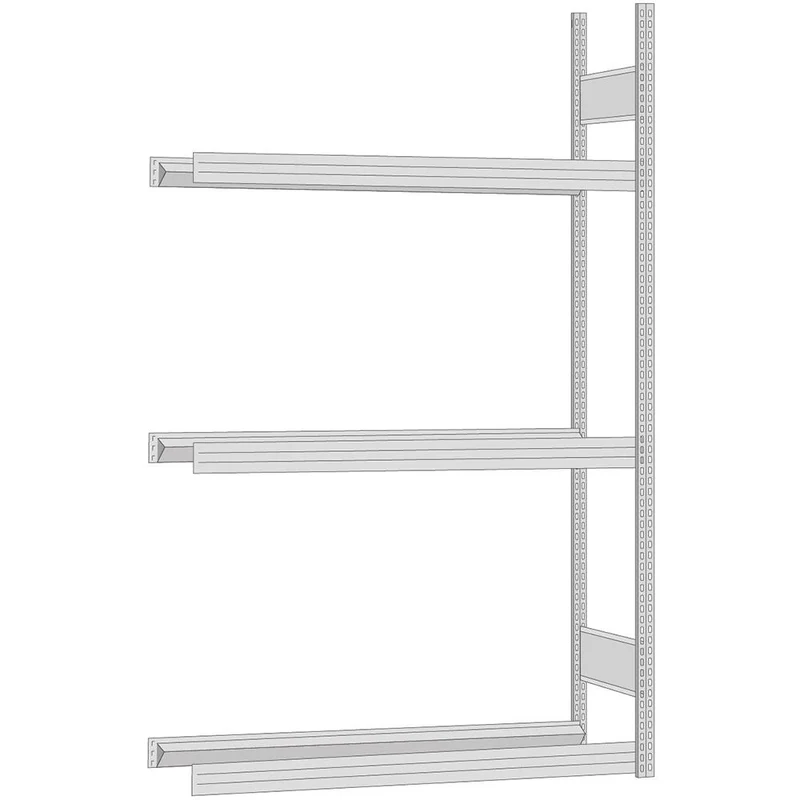 Reifenregal Anbauregal | Stecksystem verzinkt - Fachlast 250 kg, Feldlast 2000 kg