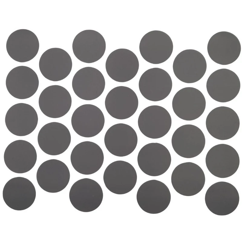 Schraubabdeckkappen Selbstklebend - Anthrazit 18mm