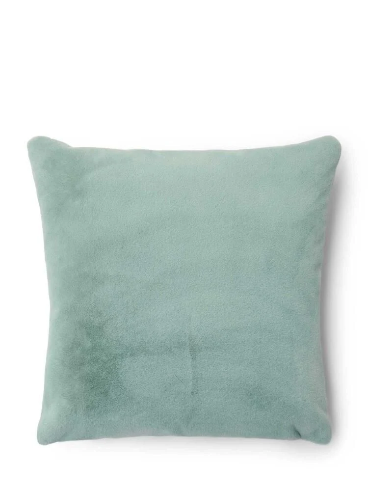 Essenza Furry Surf green Dekokissen 50 x 50 cm