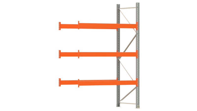 Paletten-Anbauregal 300x190x110 cm Fachlast 3.000 kg Feldlast 6.000 kg