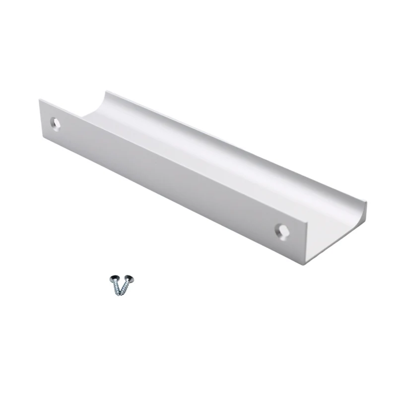 Griffleiste Kantengriff 128mm (148mm Gesamtlänge) - Aluminium