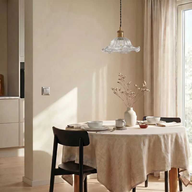 B-Ware Lindby Pendelleuchte Hängeleuchte Ludowika LED Lampe Leuchte E27 transparent