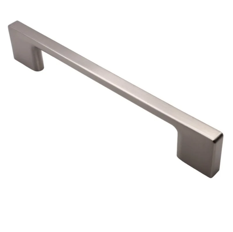 TECHNO Möbelgriff 192mm - Gebürsteter Stahl