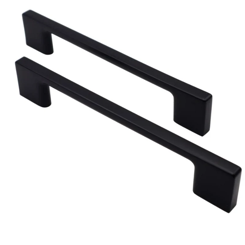 TECHNO Möbelgriff 160mm - Mattschwarz