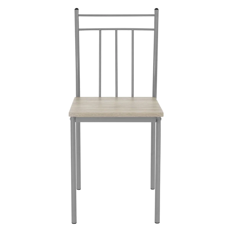 ML-Design | Essgruppe für 4 Personen 5-teilig mit Esstisch und 4 Stühlen aus Holz, Stahl, Esszimmergarnitur Sitzgruppe Küchentisch Set