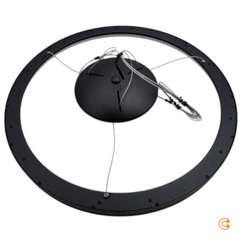 B-Ware Deko Light Pendelleuchte Hängeleuchte Sculptoris LED dimmbar warmweiß schwarz