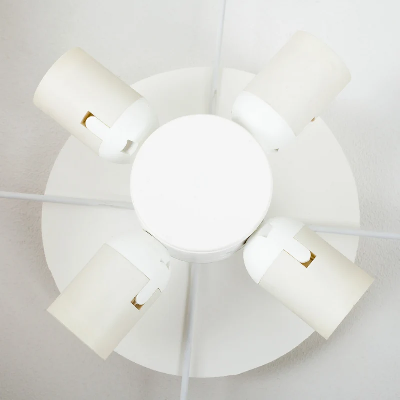 B-Ware Quitani Deckenleuchte Gala LED Lampe Leuchte Chintz weiß Ø50cm 4x9W 3000K