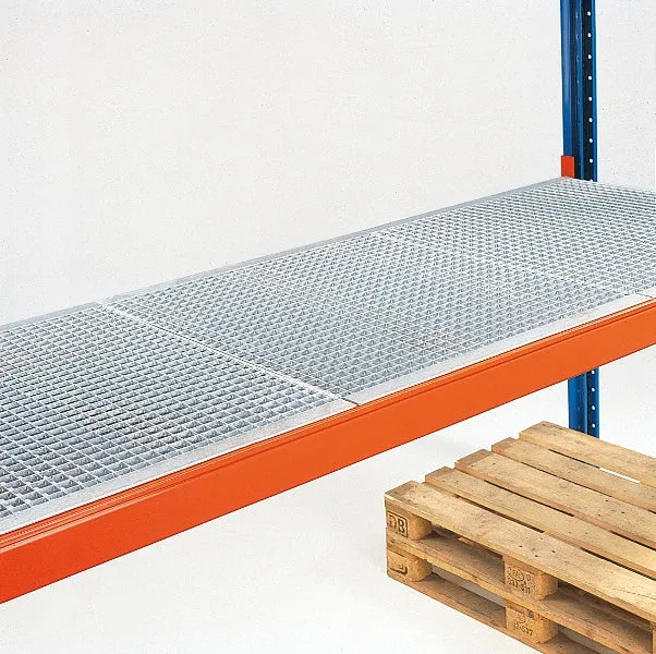 SLP Gitterrostboden KENO Breite 182 cm in zwei Tiefen Fachlast 1.700 kg