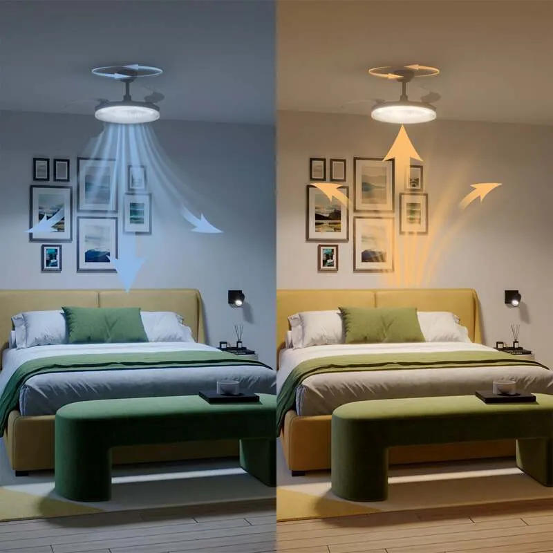 B-Ware Philips Deckenventilator Solr LED Lampe dimmbar CCT leise weiß 106cm 4500Lumen