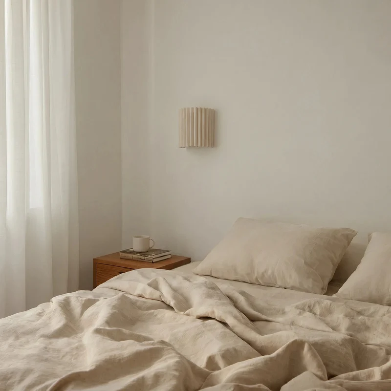 B-Ware Libbie Wandleuchte creme E27 Leuchte Wandlampe Designer 20cm Höhe stilvoll