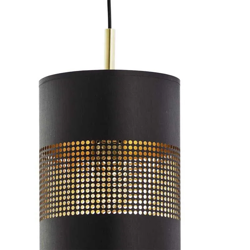 B-Ware Pendelleuchte BOGART BLACK LED Hängeleuchte Lampe für Wohnzimmer schwarz elegant