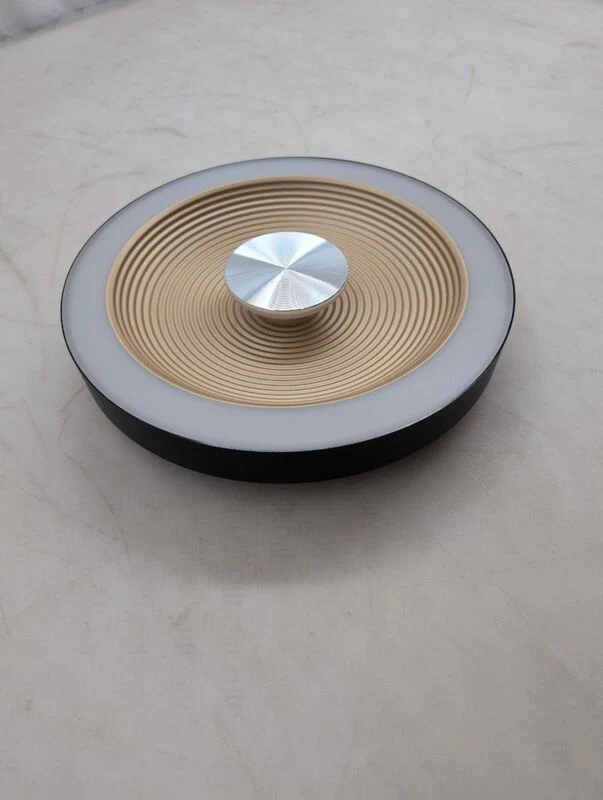 B-Ware Paulmann Deckenleuchte Volea LED dimmbar schwarz gold IP44 Ø32cm Lampe Leuchte