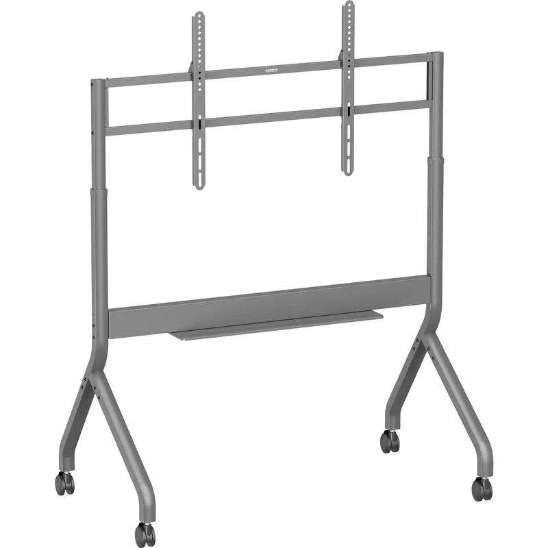 B-Ware SpeaKa Professional TV-Rollwagen Bodenständer elektrisch 152,4-279,4cm grau