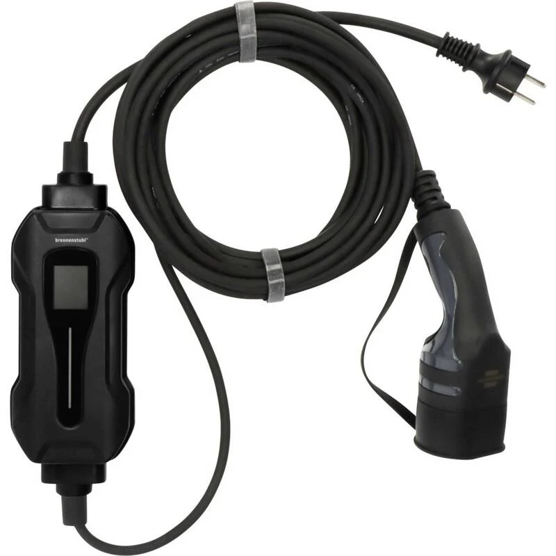 B-Ware Brennenstuhl EV-Ladestation Typ 2 Mode 2 10A 2 Anschlüsse 2,3kW IP55 8m Kabel