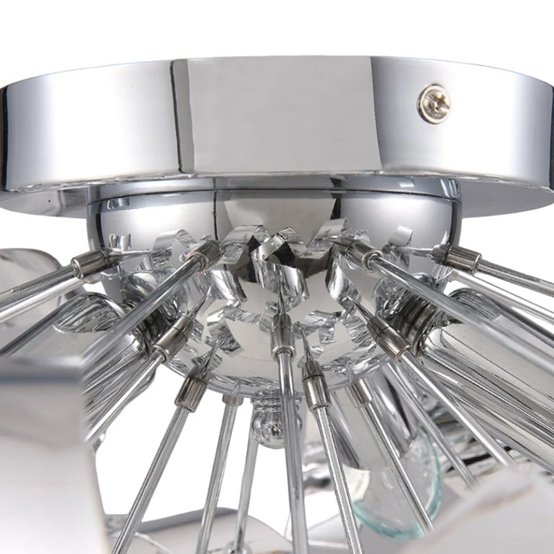 B-Ware Lindby Deckenlampe Elviro Wohnzimmerleuchte Deckenlampe Hängelampe E14 chrom