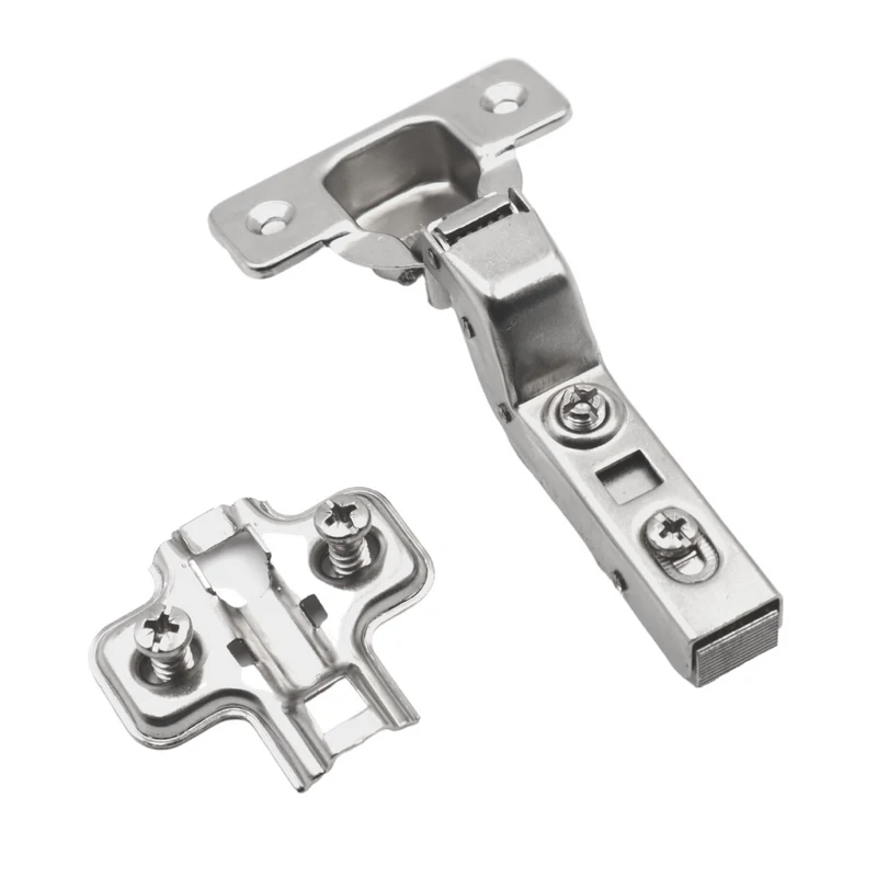 110° Soft-Close Scharnier Topfband, H0 Montageplatte mit EURO Schrauben, Innenanschlag