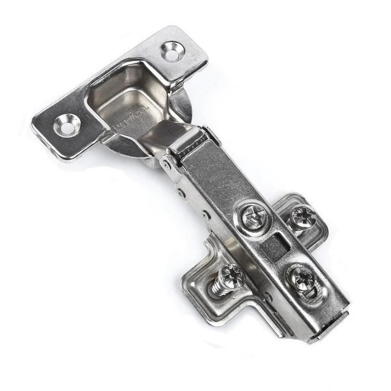 110° Soft-Close Scharnier Topfband, H0 Montageplatte mit EURO Schrauben, Eckanschlag