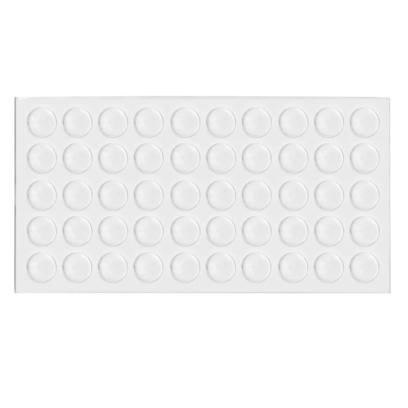 Selbstklebendes Silikon Elastikpuffer 10x2mm