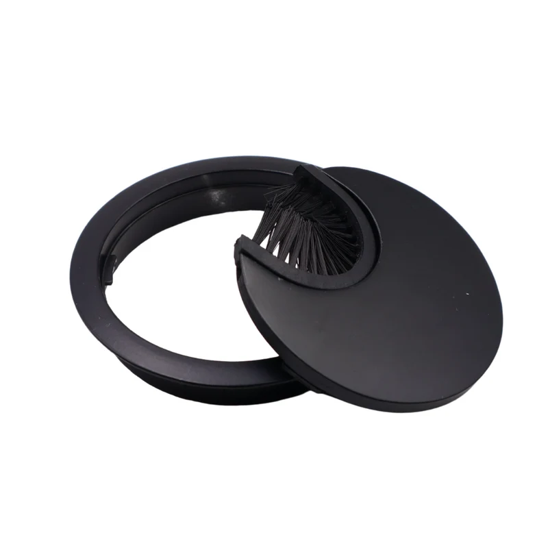 Metall Kabeldurchführung 60mm, Schwarz