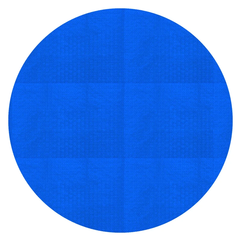 Pool Solarfolie rund Ø 600 cm Blau, Pool Solarabdeckplane 400µm, Solarplane Solarabdeckung zuschneidbar, Poolabdeckung