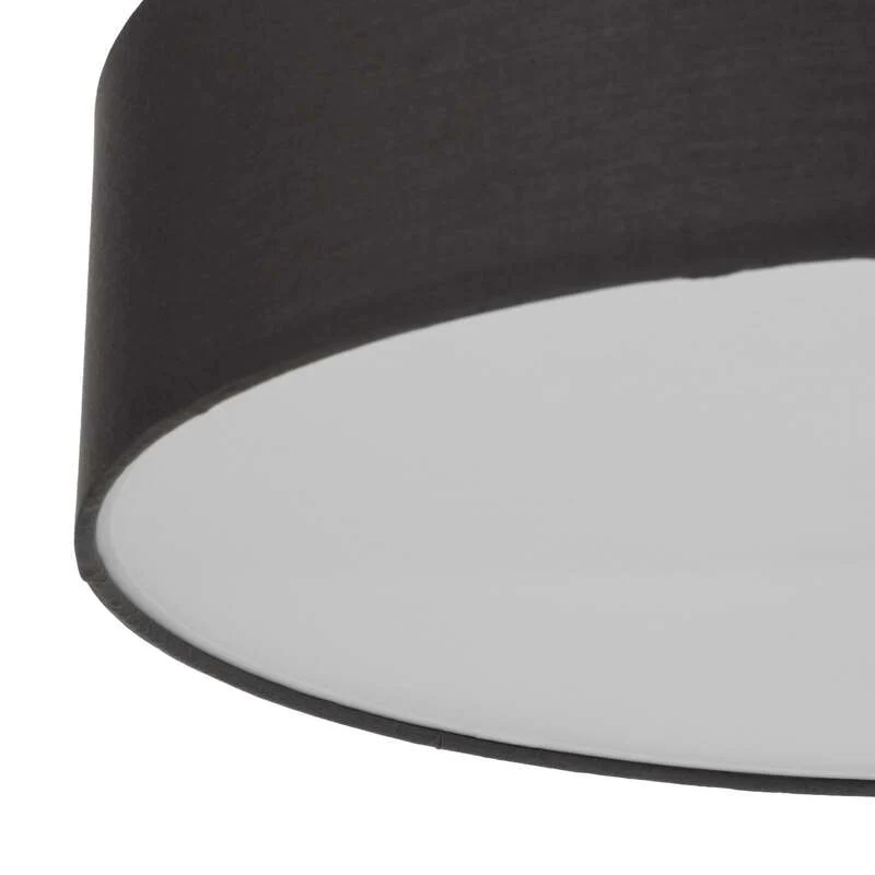 B-Ware Lindby Deckenlampe Sebatin Deckenleuchte Lampe Leuchte mit E27-LED 50 cm grau