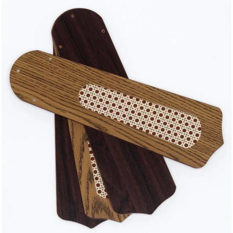 B-Ware Westinghouse Deckenventilator Princess Trio Holz Ø105cm leise messing mahagoni