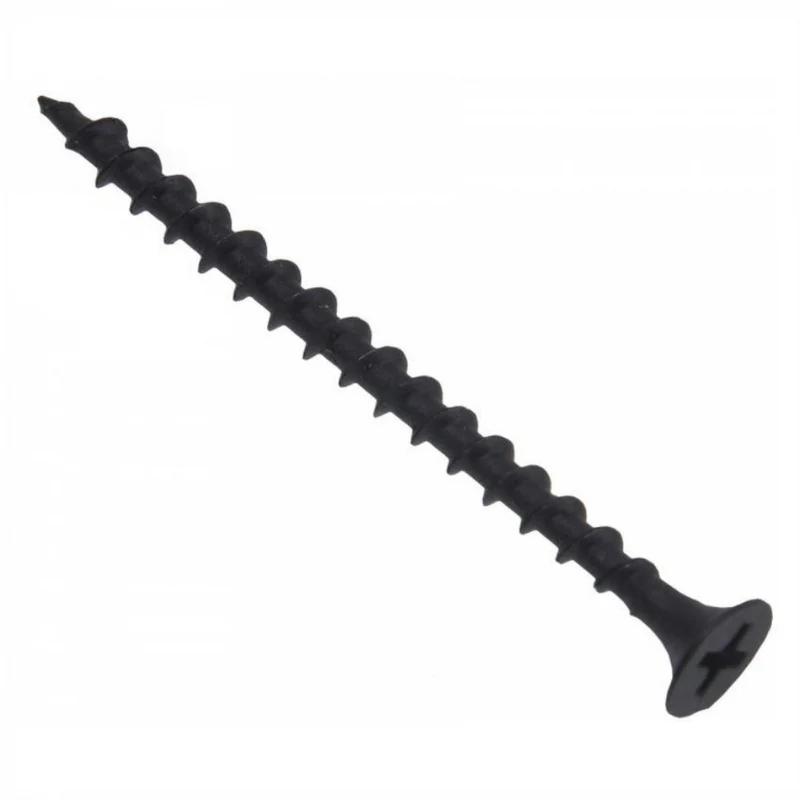 Holzschrauben Phillips PH2 3.5x55mm Schwarz (500 stk.)
