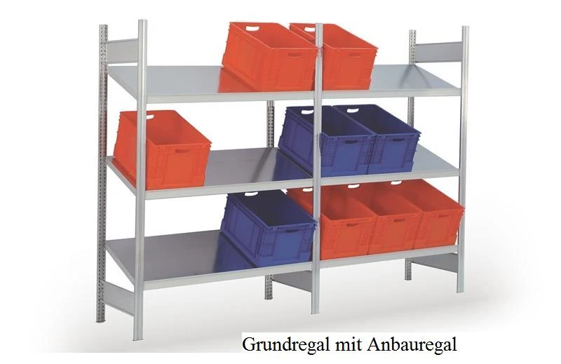 Schrägbodenregal HxT 200x60 cm Fachlast 150 kg