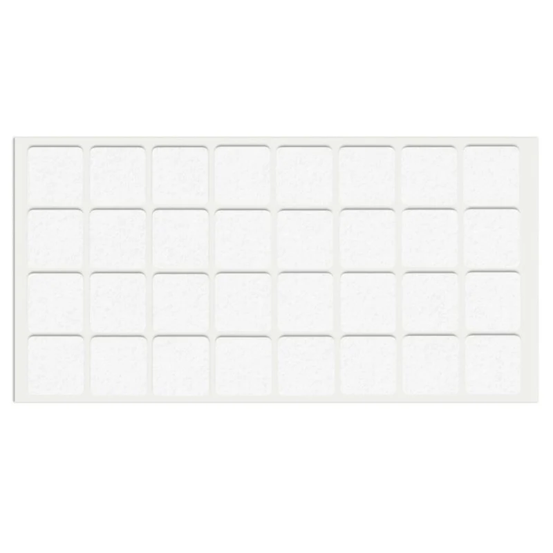 Selbstklebendes Filzpad 25x25mm