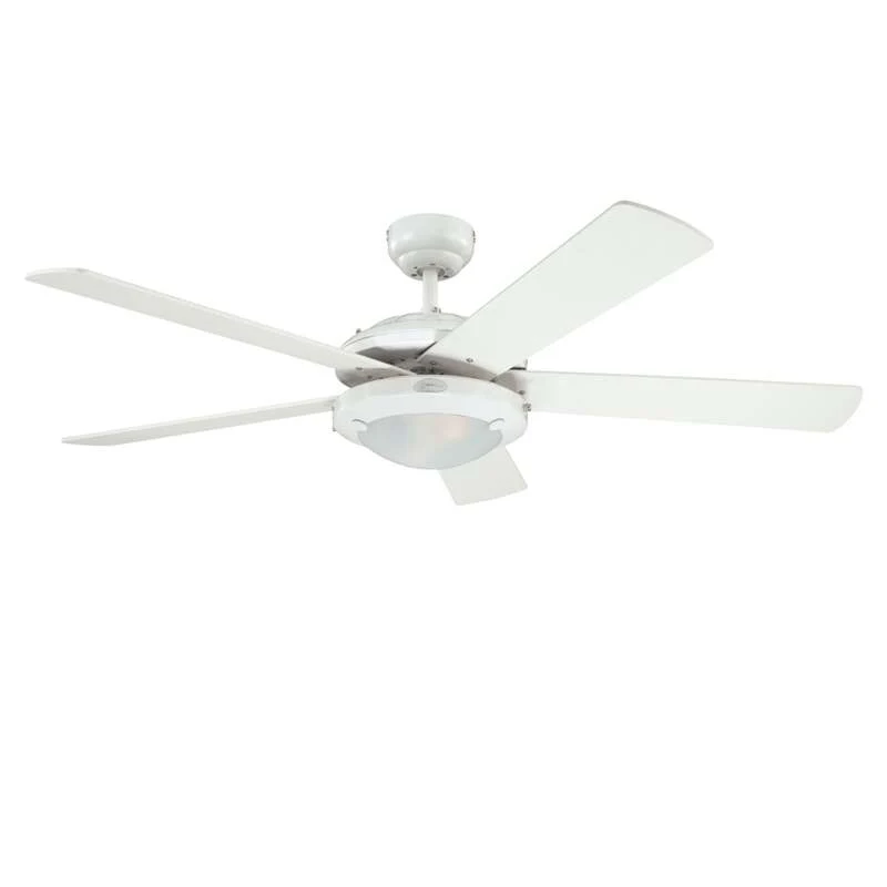 B-Ware Westinghouse Deckenventilator Comet 2 Holz leise Ventilator mit Licht Ø132cm 80W