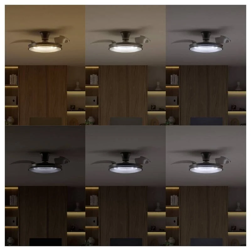 B-Ware Philips LED Deckenventilator Atlas 28W dimmbar mit Fernbedienung Ventilator