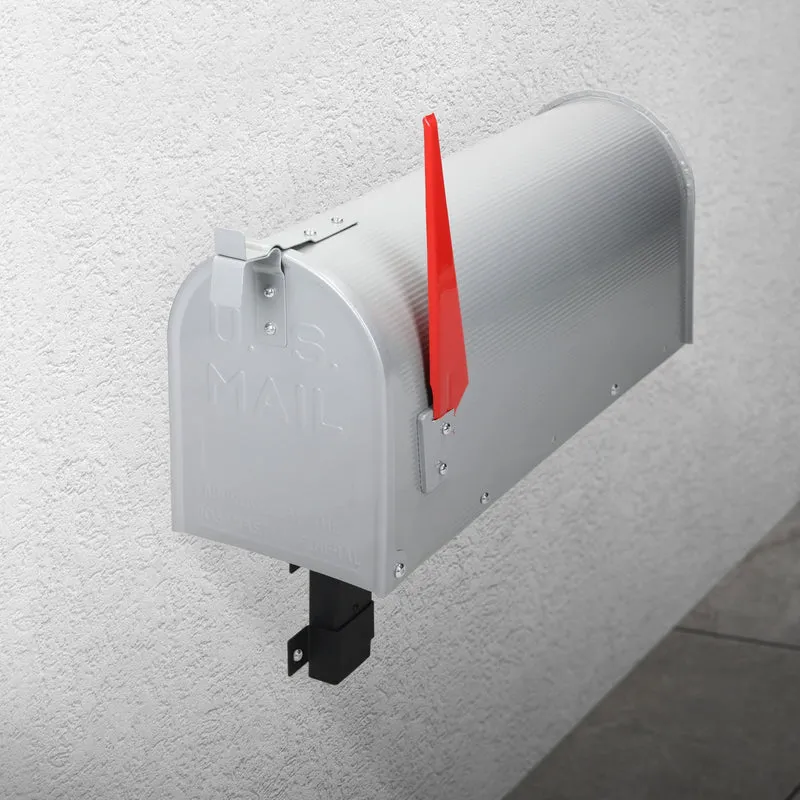 Wandhalterung Ständerhalterung für US Mailbox Schwarz aus Metall ML-Design