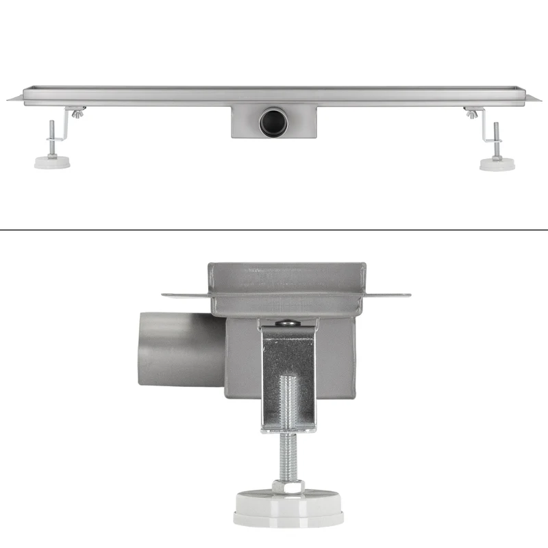 ML-Design Duschrinne befliesbar 80cm Silber aus Edelstahl