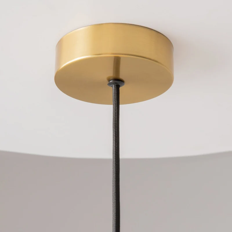 B-Ware Maytoni Hängeleuchte Levitation LED Pendelleuchte Lampe messingfarben Ø50cm