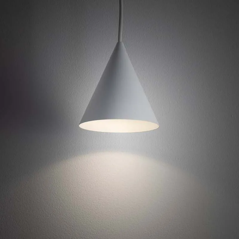 B-Ware Nowodvorski Hängeleuchte ZENITH LED Pendelleuchte dimmbar weiß Stahl Ø11cm 130cm