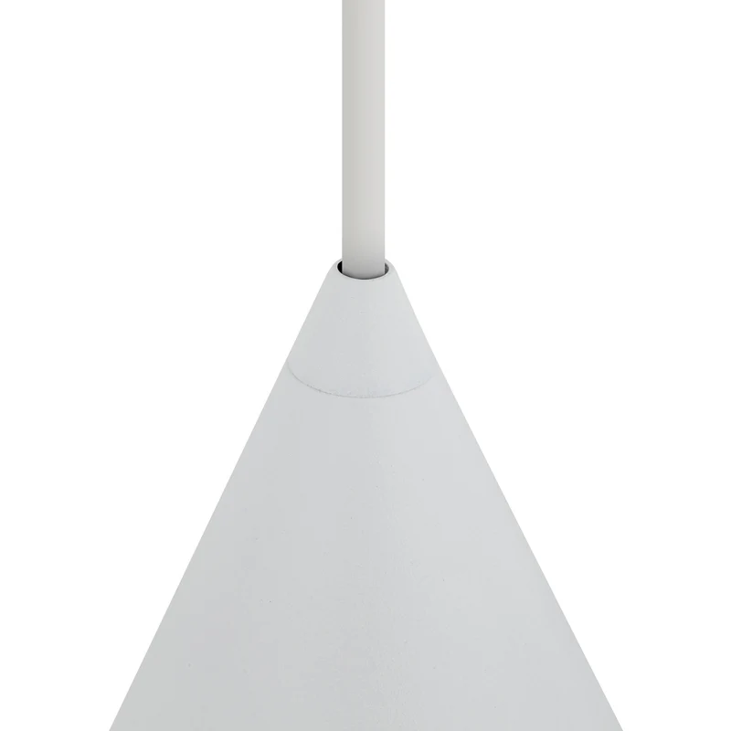 B-Ware Nowodvorski Hängeleuchte ZENITH LED Pendelleuchte dimmbar weiß Stahl Ø11cm 130cm