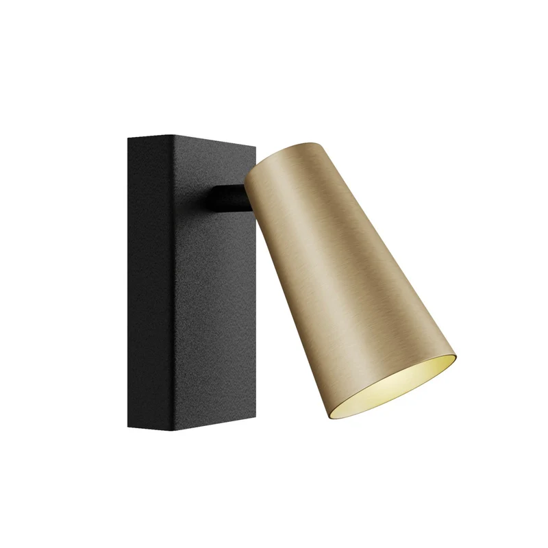 B-Ware Lucande Angelina Strahler Wandlampe Bilderleuchte Wandleuchte GU10 messing-go741