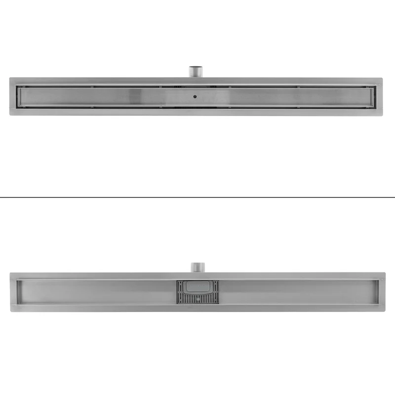 ML-Design Duschrinne befliesbar 90cm Silber aus Edelstahl