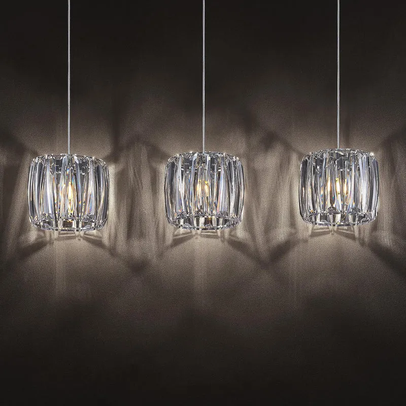 B-Ware Lindby Sofia Balkenleuchte Pendelleuchte Deckenlampe Dreiflammig Klar Chrom488