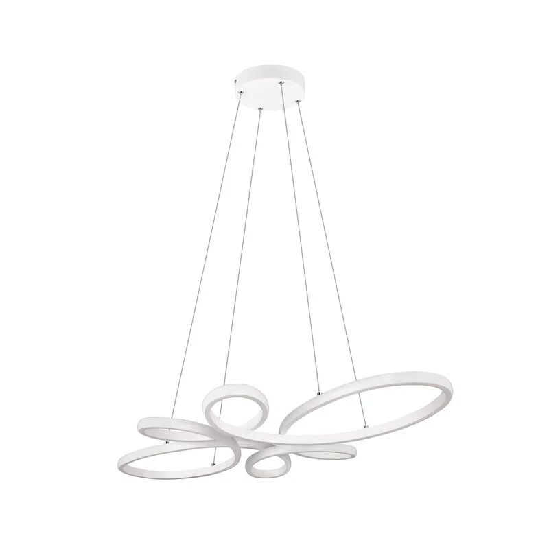 B-Ware TRIO LIGHTING Pendelleuchte Hängelampe Fly weiß matt Leuchte Lampe Beleucht366