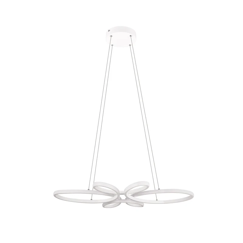 B-Ware TRIO LIGHTING Pendelleuchte Hängelampe Fly weiß matt Leuchte Lampe Beleucht366