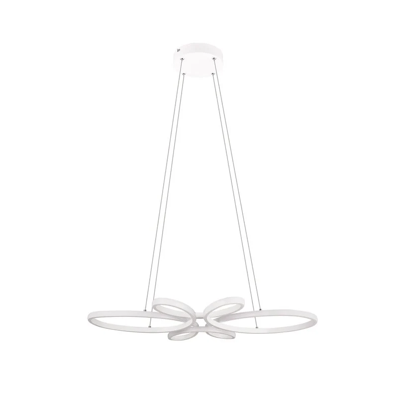 B-Ware TRIO LIGHTING Pendelleuchte Hängelampe Fly weiß matt Leuchte Lampe Beleucht366