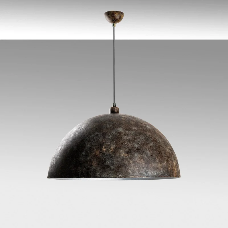 B-Ware Opviq Hängeleuchte Pendelleuchte Lampe altmessing Metall Ø 60 cm E27 dimmbar270